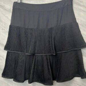 REISS Nicole Tiered Pleated Mini Skirt 2